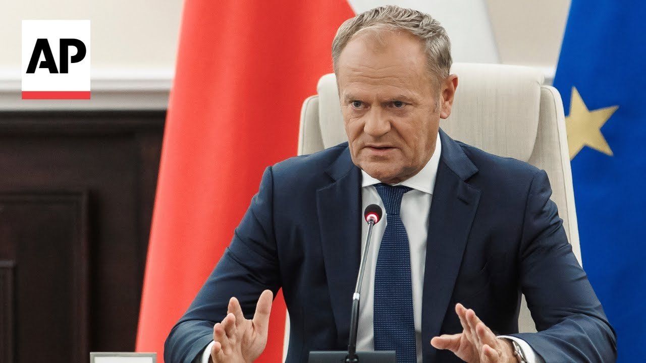 Poland's PM says airspace was violated by Russian drones (Video)