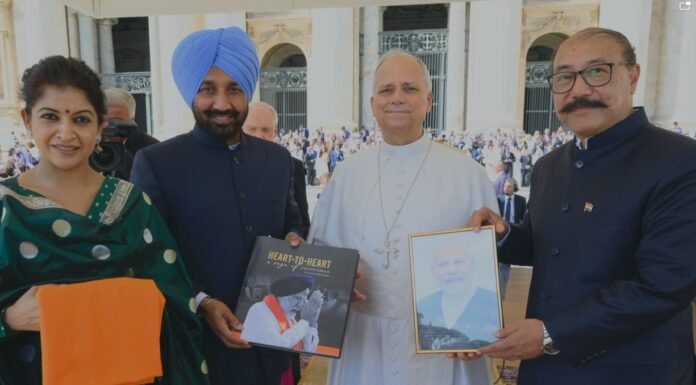 Pope Leo XIV blesses PM Modi on 75th birthday during Papal Audience in Vatican City