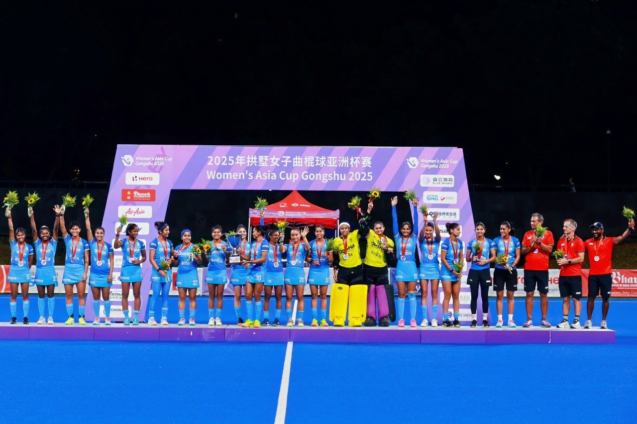 Prime Minister Modi congratulates Indian women's hockey team on winning silver in Asia Cup