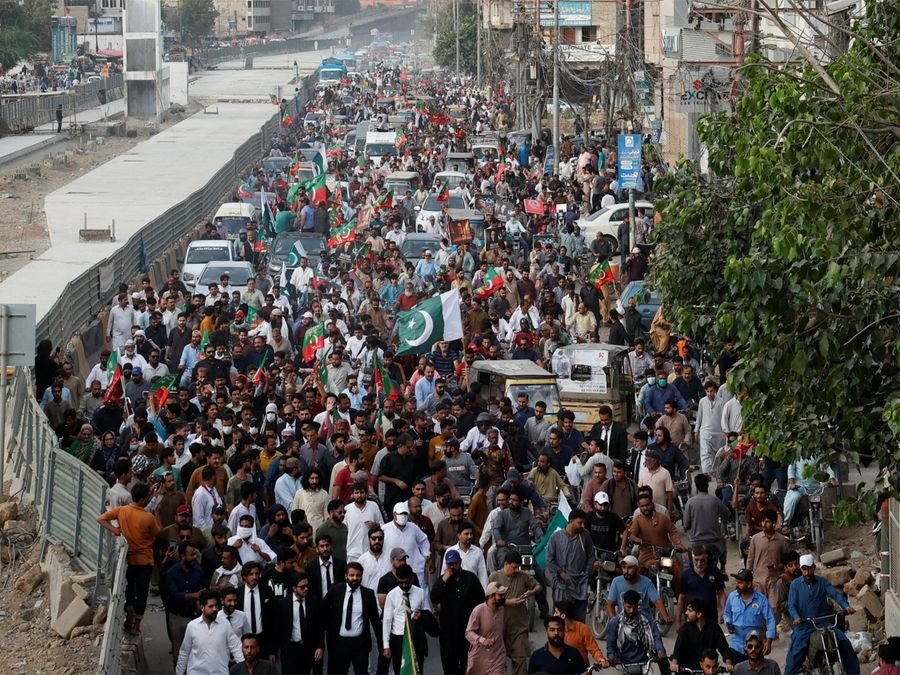 Protesters in PoGB slam Pakistan's tax
