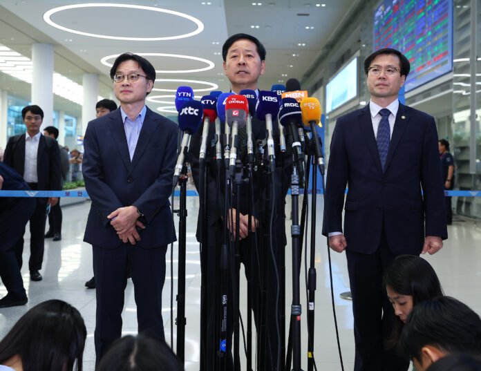 S. Korea, US holding trade negotiations to find win-win solution