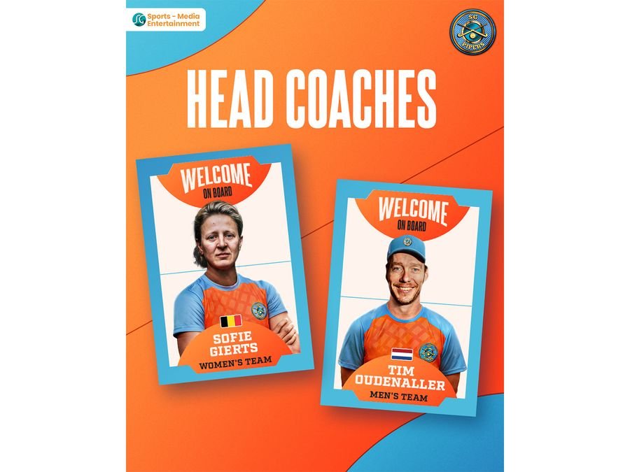 SG Pipers appoints Tim Oudenaller, Sofie Gierts as head coaches of men's and women's teams