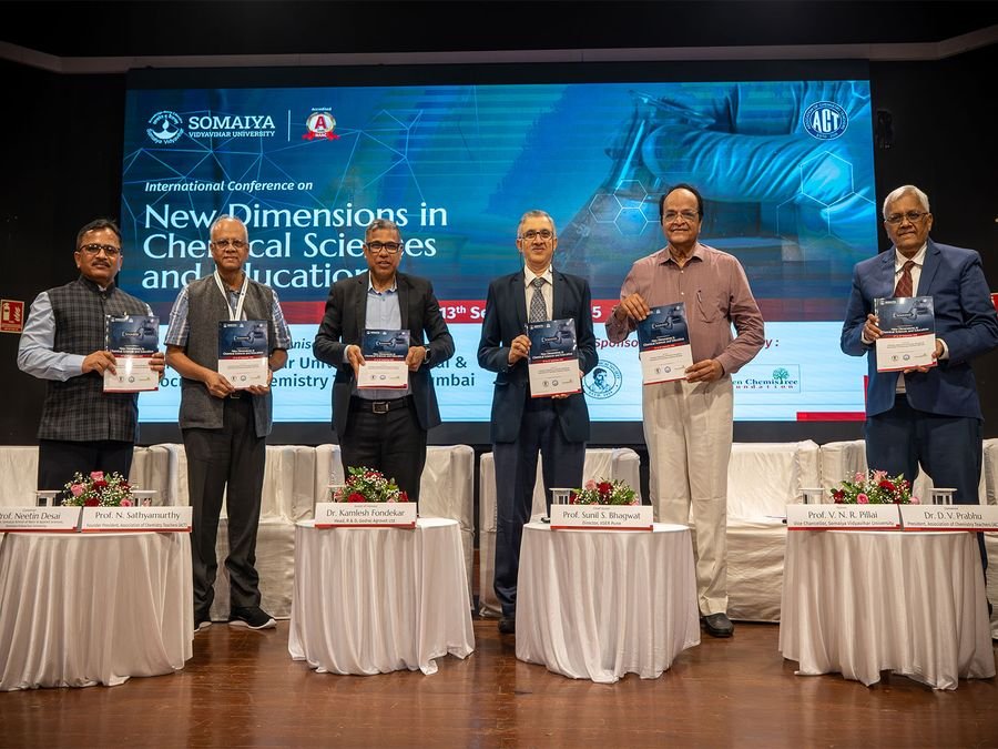 Somaiya Vidyavihar University Hosts Global Leaders at International Conference on "New Dimensions in Chemical Sciences & Education"
