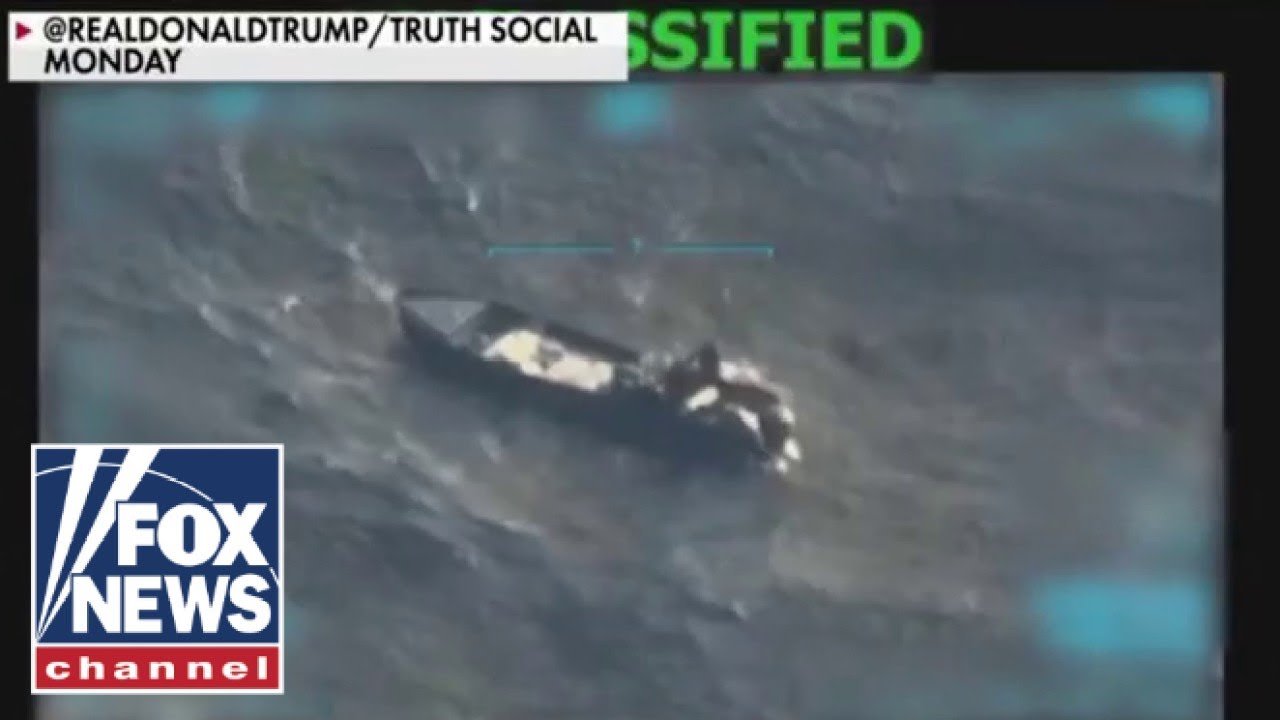 Trump confirms second strike on Venezuelan drug boat: 'SPATTERED all over the ocean' (Video)