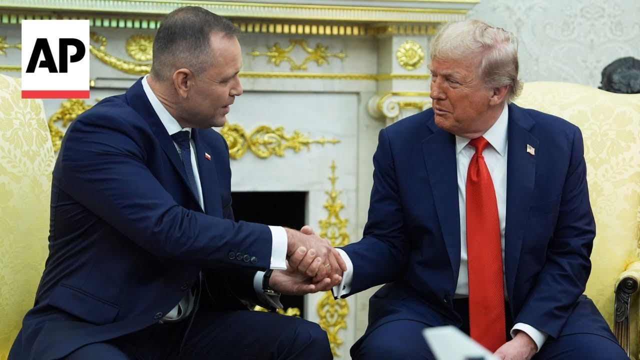 Trump vows to maintain a strong US military presence in Poland (Video)
