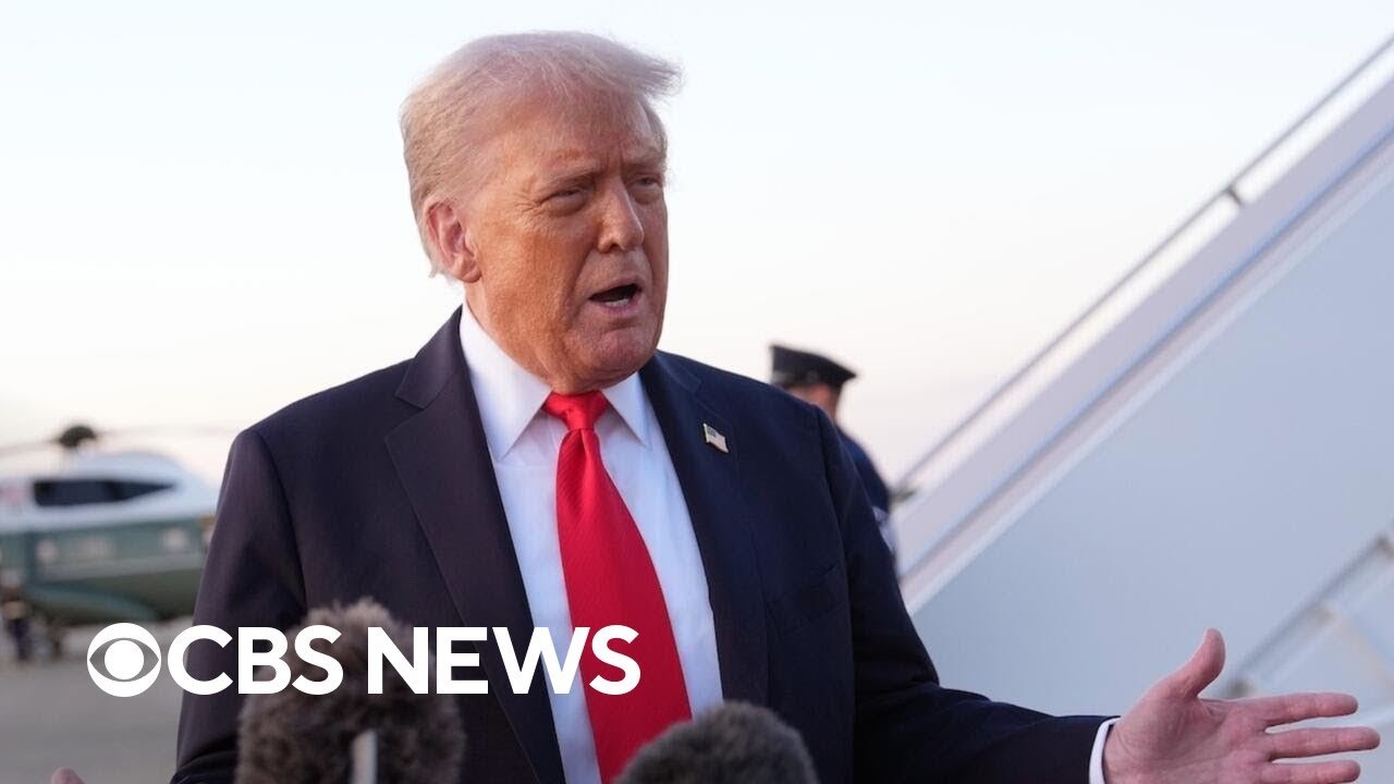 Trump walks back Chicago threats, says "we're not going to war" (Video)