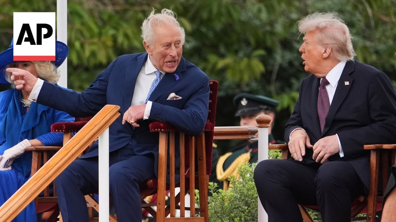 Trump watches military parade with King Charles III at Windsor Castle (Video) 1 Trump watches military parade with King Charles III at Windsor Castle (Video)