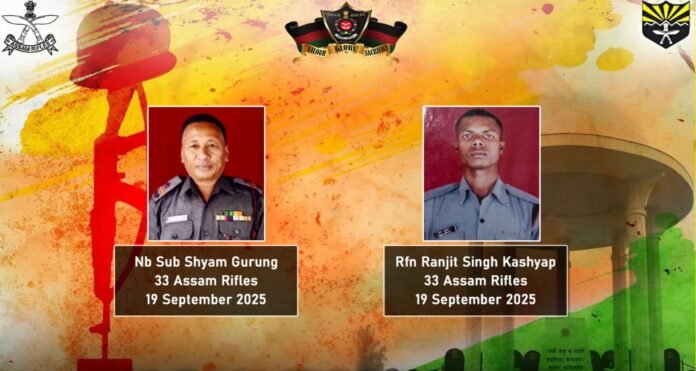 Two jawans martyred, five injured as gunmen ambush Assam Rifles vehicle in Manipur (2nd Lead)