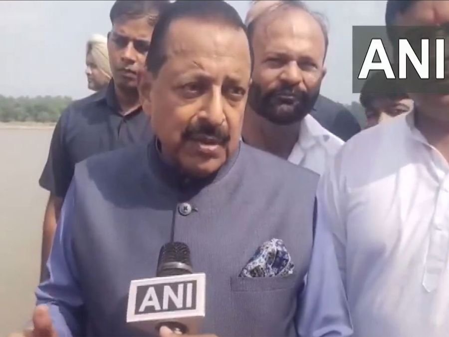 Union Minister Jitendra Singh visits flood-hit areas of Punjab, says PM Modi himself monitoring situation