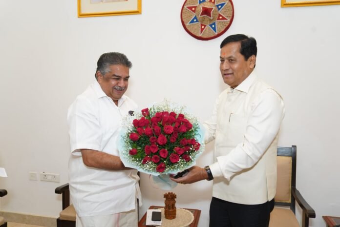 Union Minister Sarbananda Sonowal invited to Kerala–EU Blue Economy Conclave 