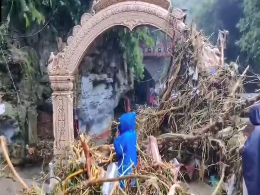 Uttarakhand: Tapkeshwar Mahadev temple inundated as Tamsa river swells after heavy rainfall in Dehradun