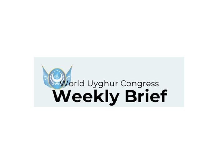 WUC weekly brief highlights UN warning, transnational repression and Uyghur WUC weekly brief highlights UN warning, transnational repression and Uyghur disappearances
