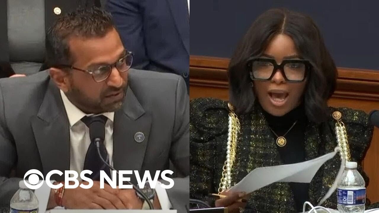 Watch: Jasmine Crockett calls Kash Patel "least qualified FBI director" in history (Video)