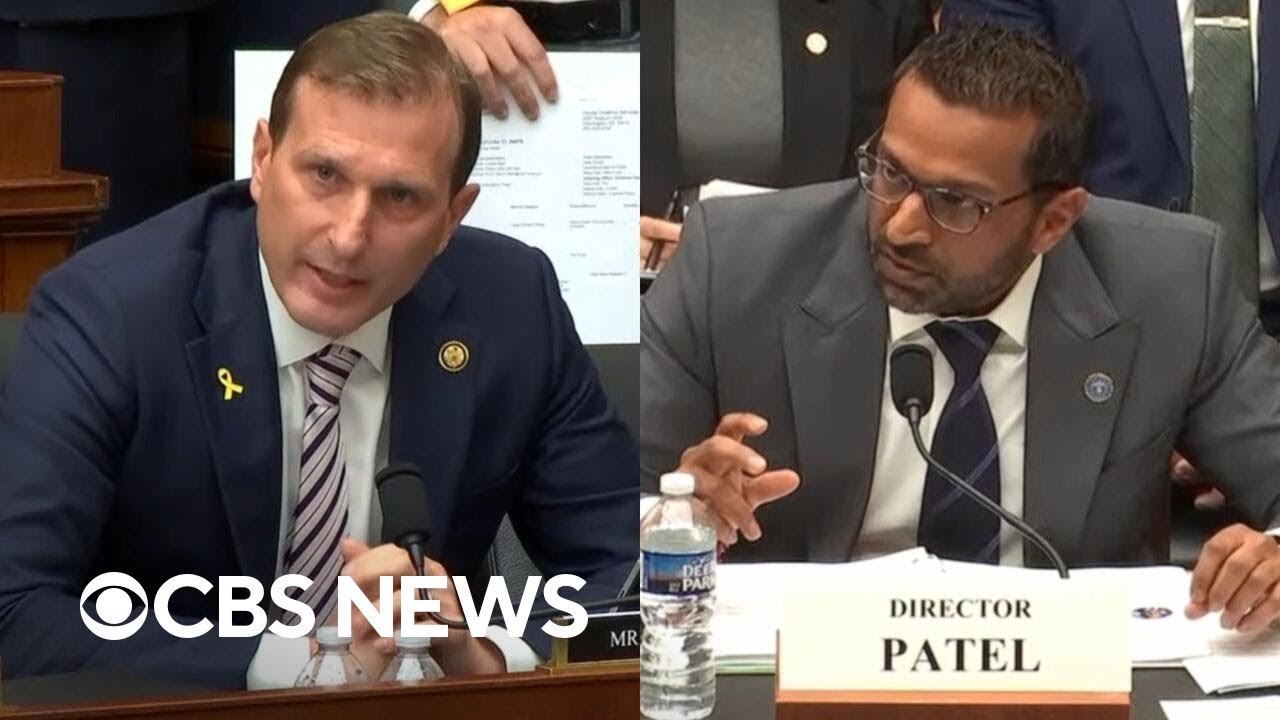 Watch: Rep. Dan Goldman asks Kash Patel about Trump's name in Epstein files (Video)