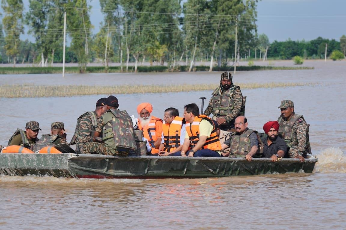 We are standing with you, Kejriwal assures Punjab's flood-hit villagers