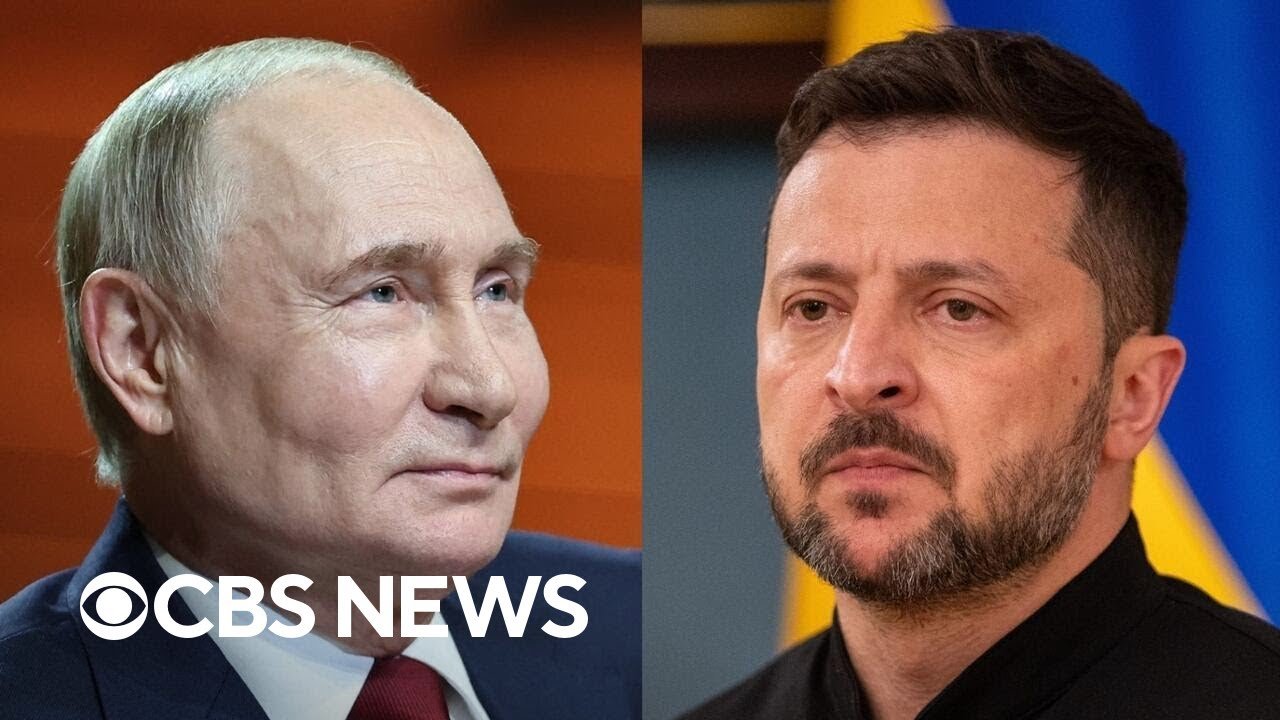 Zelenskyy says he's "ready to speak" with Putin (Video)
