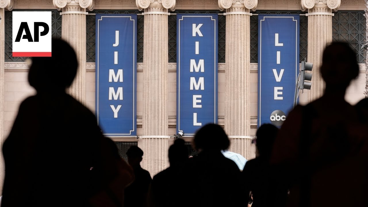 'The Late Show with Stephen Colbert' fans react to Jimmy Kimmel suspension (Video)