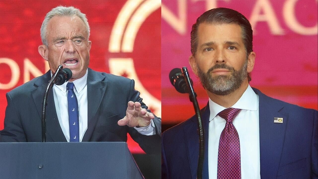 Robert F. Kennedy Jr. and Donald Trump Jr. remember Charlie Kirk (Video)