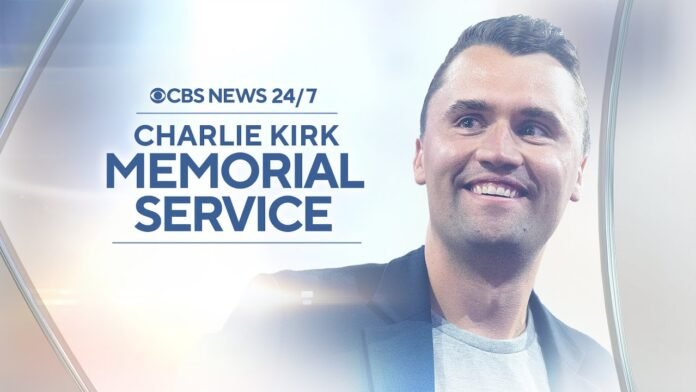 Charlie Kirk memorial service attended by Trump, Vance and others in Arizona | full video (Video)
