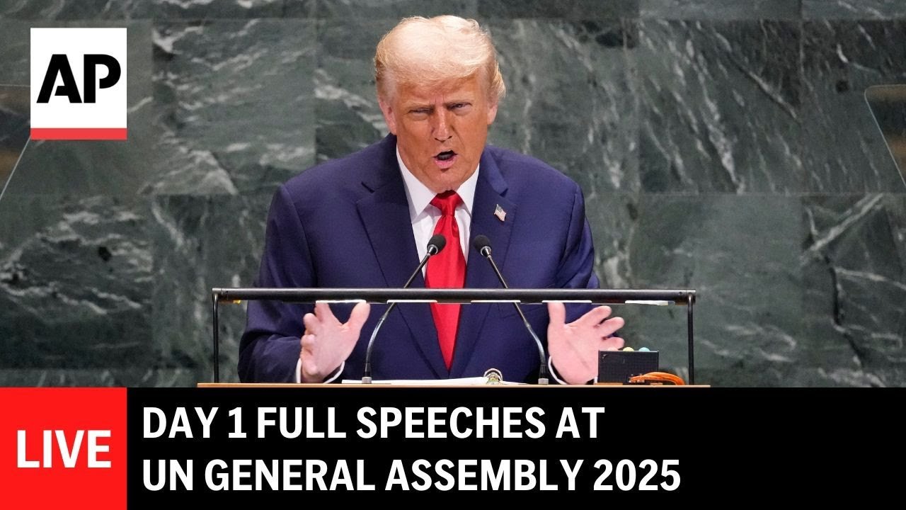 LIVE: Speeches by Trump and other world leaders at UN General Assembly 2025 (Video)