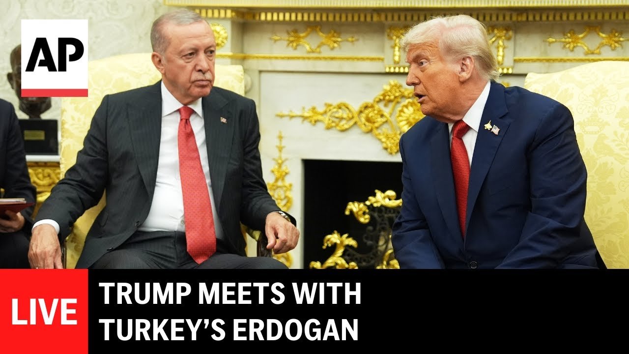 LIVE: Trump meets with Turkey’s Erdogan at the White House (Video) 1 LIVE: Trump meets with Turkey’s Erdogan at the White House (Video)