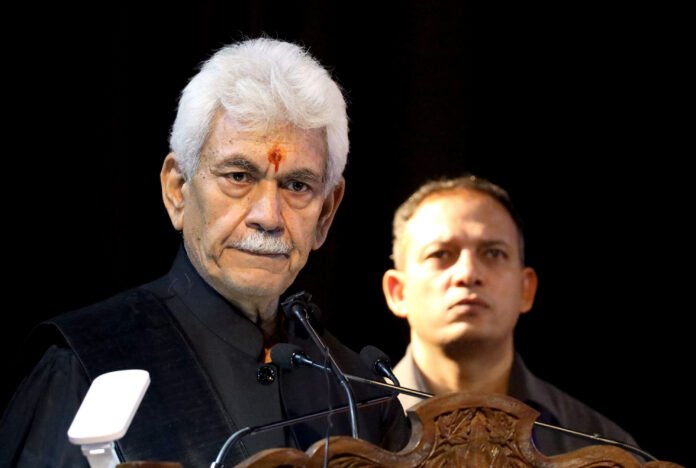 Narrative pushed by terror group TRF on social media is serious: J&K L-G