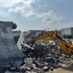 HYDRAA undertakes demolition on encroached government land in Hyderabad