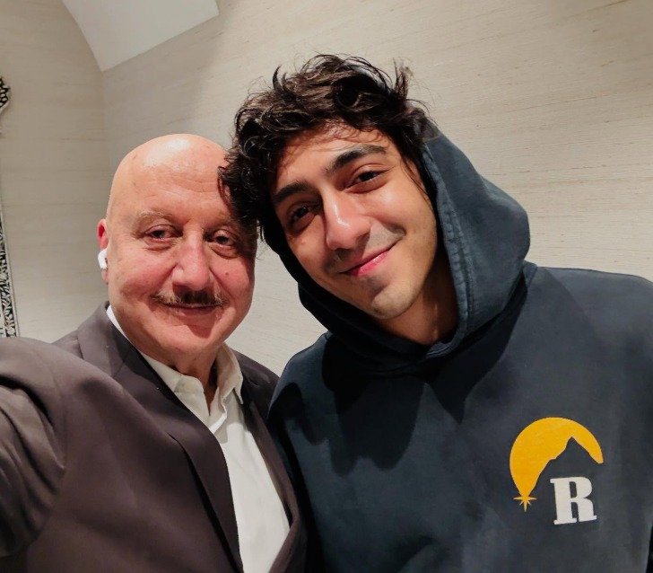 Anupam Kher meets Gen Z star Ahaan Panday: ‘No generation gap here’ 1 Anupam Kher meets Gen Z star Ahaan Panday: ‘No generation gap here’