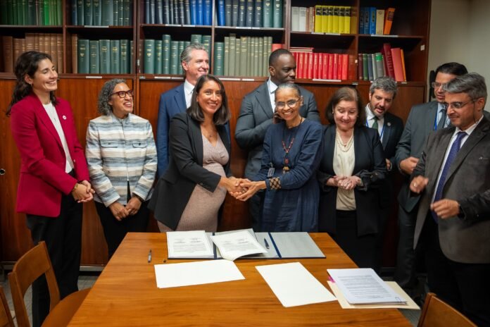 Brazil, California ink new climate partnership to cut pollution