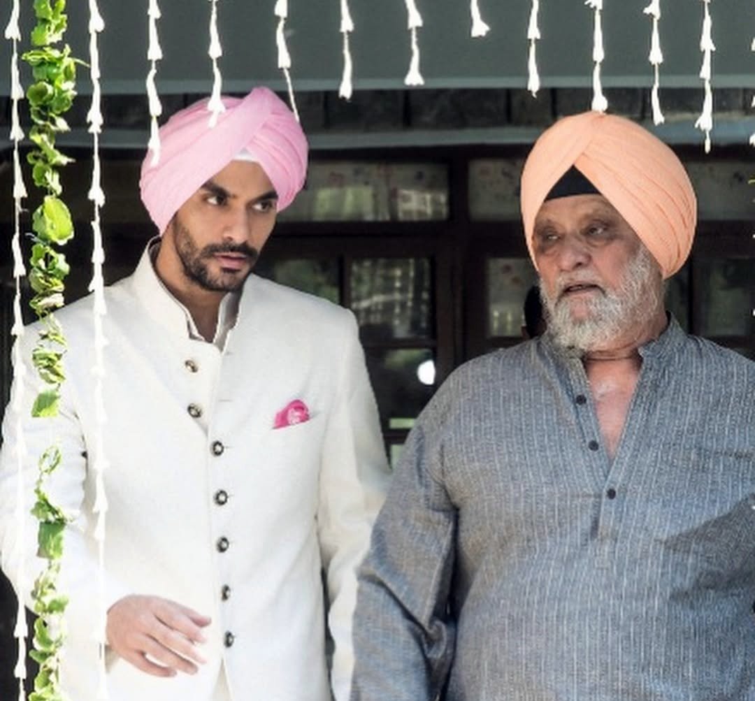 Angad Bedi celebrates late father Bishan Singh Bedi’s legacy on his birth anniversary