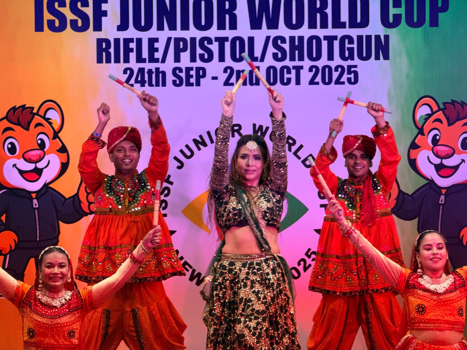 Cultural soiree energises formal opening of ISSF Junior World Cup 2025