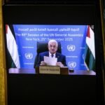 Palestine President denounces Hamas, offers to work with Trump on peace plan