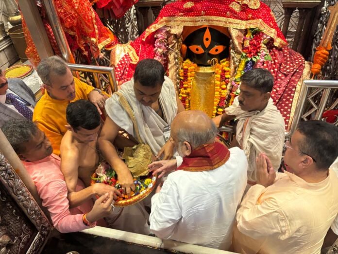 Prayed to Ma Durga for new govt in Bengal to lead state towards prosperity: Amit Shah