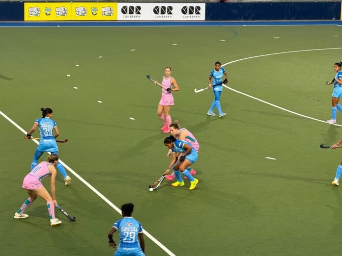 Indian Jr women’s hockey team goes down 0-5 against Australia U21