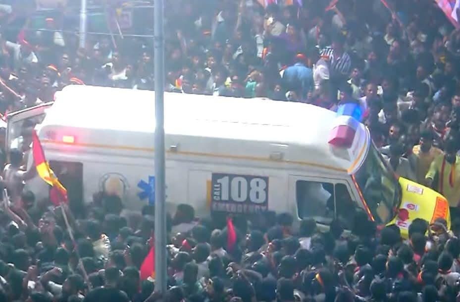 TN stampede: Death toll rises to 31; CM Stalin to visit Karur tomorrow (Ld)