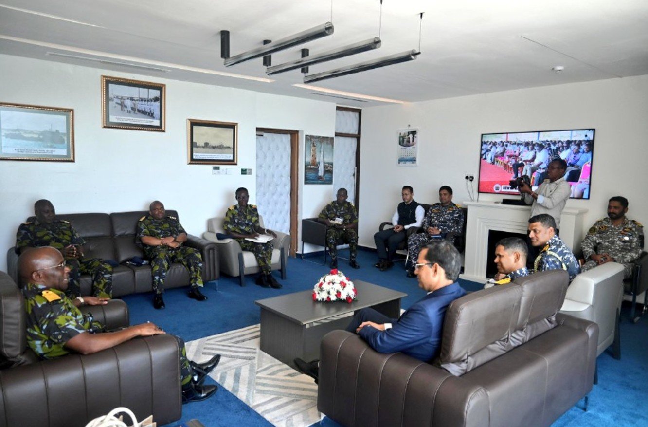 Naval officers of India, Kenya discuss topics of mutual interest