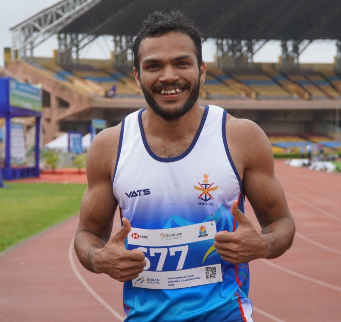 National Open Athletics C’ships: Manikanta storms to 100m gold with second fastest time