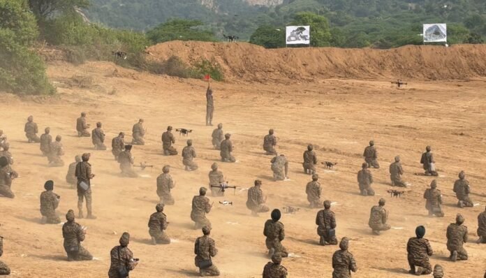 Indian Army conducts exercises to validate efficiency of indigenous drones