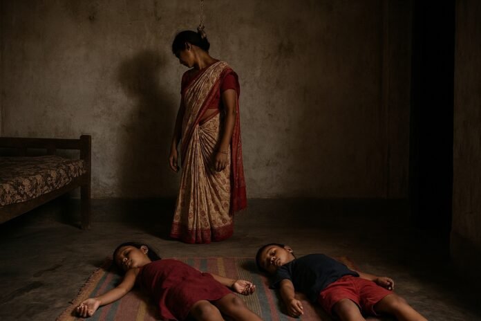 Bengal: Mother kills children, hangs herself after dispute with husband