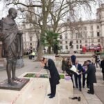Gandhi statue vandalism: India raises concerns, London Police say probe underway