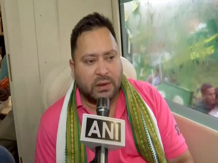 Tejashwi Yadav accuses NDA of looting Bihar, warns of 