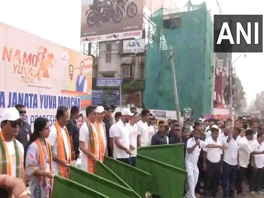 "Such events should happen regularly": Tripura CM flags off 'Namo Yuva Run' in Agartala