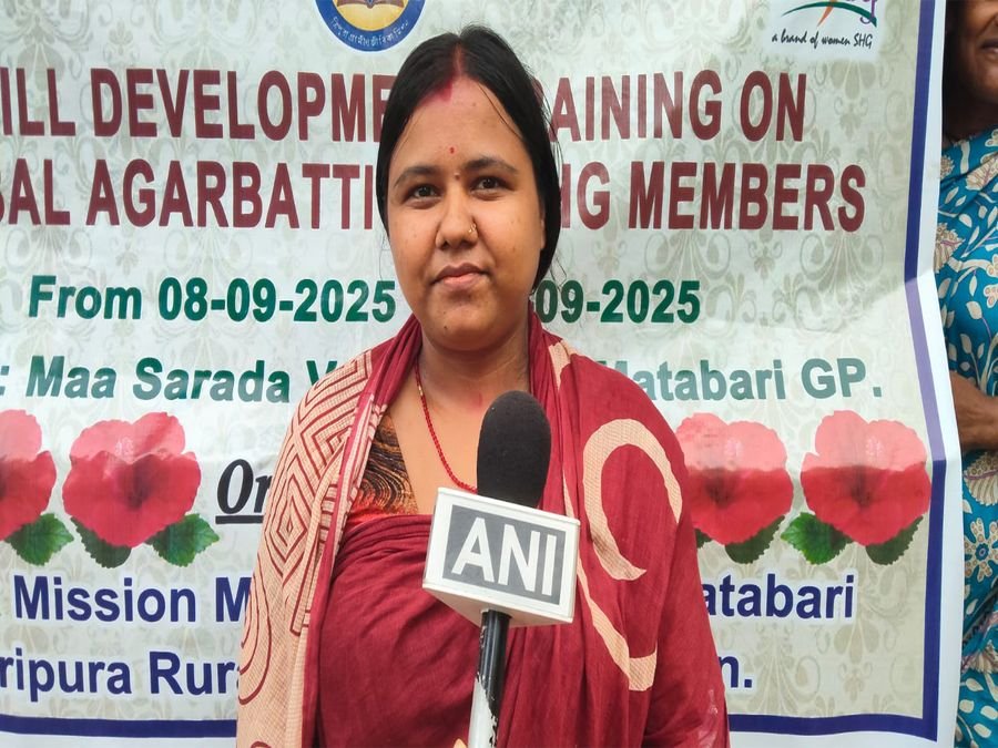 Women SHG make incense sticks for PM Modi's Tripura Sundari temple visit