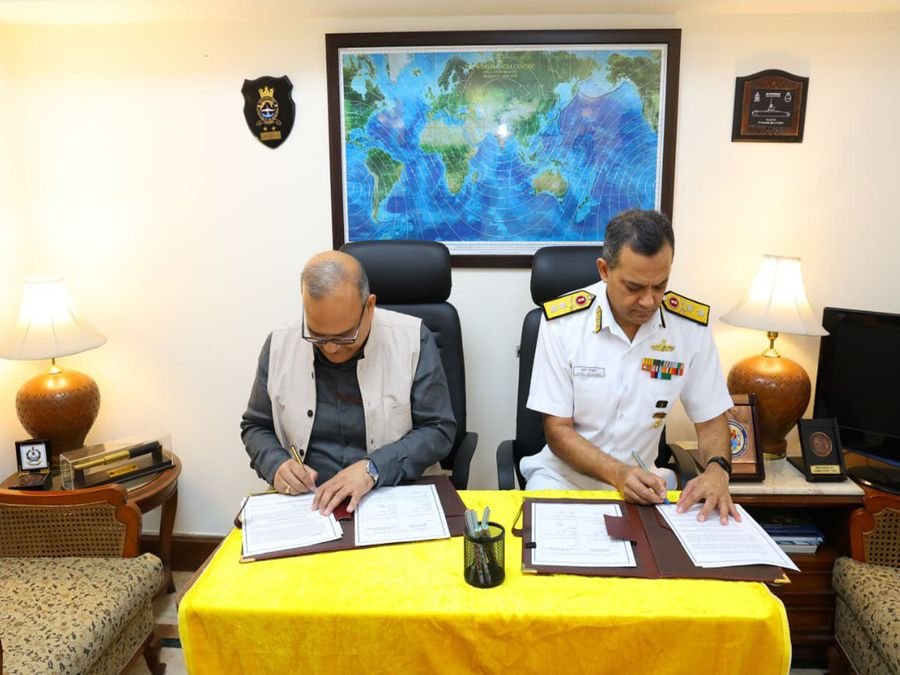Ministry of Defence and Ministry of Culture sign MoU for Stitched Ship Project INSV Kaundinya