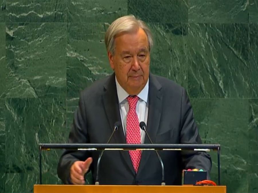 "Statehood for Palestinians is a right, not a reward": UN Secretary-General Antonio Guterres 1 "Statehood for Palestinians is a right, not a reward": UN Secretary-General Antonio Guterres