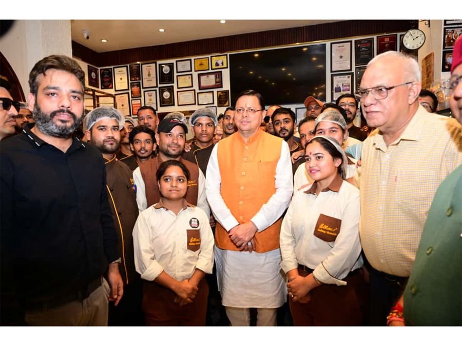 Uttarakhand CM Dhami visits shops, interacts with owners during 'GST Savings Festival' in Dehradun