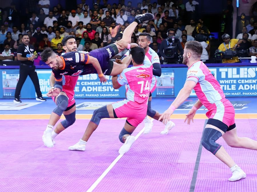 PKL 12: Nitin Kumar's Super 10 leads Jaipur Pink Panthers comeback to clinch tie-breaker against U Mumba