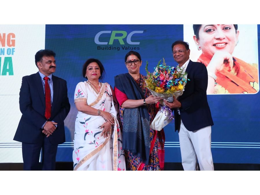 CRC Group Felicitates India's Medal-Winning Women Boxers; Smriti Irani Graces the Ceremony