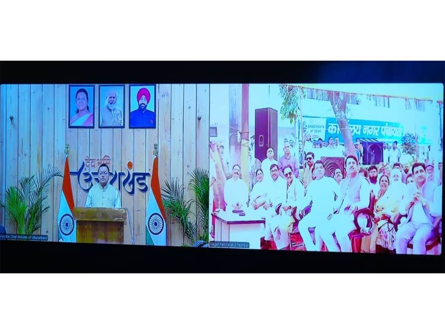 Uttarakhand CM Dhami inaugurates Rs 55 crore road project in Udham Singh Nagar