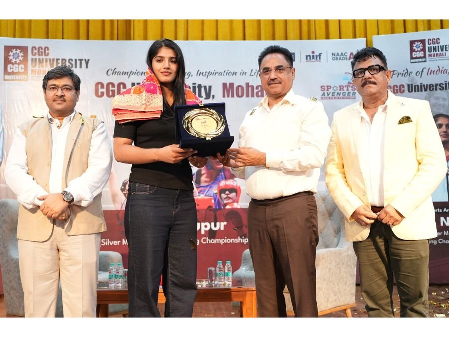 CGC University, Mohali Officially Launches Boxing Champion Nupur As Its Brand Ambassador